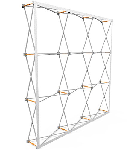 Display Factory USA DFU Fabric Great Wall Pop Up Stand Back Wall with Velcro and Carrying Bag