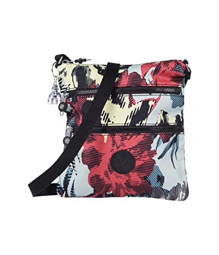 Image of Kipling Women's Abanu Medium Crossbody Bag, Lightweight, Adjustable Nylon Waist Pack with Multi-Compartment Zip Pockets