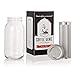 Cold Brew Coffee Maker - Brew Coffee at Home in 2-Quart Mason Jar with Stainless Steel Filter and Lid, Coffee Genie Cold Brew Coffee Kit (Ball Jar)