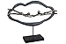 Produktbild Casablanca modernes Design GILDE Skulptur Love is in The air Poly grau 89383 - Breite 41 cm Höhe 32 cm