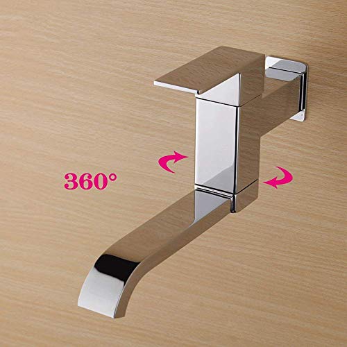 Grifo de pared cocina ahorro de espacio para pilas de lavandería 3