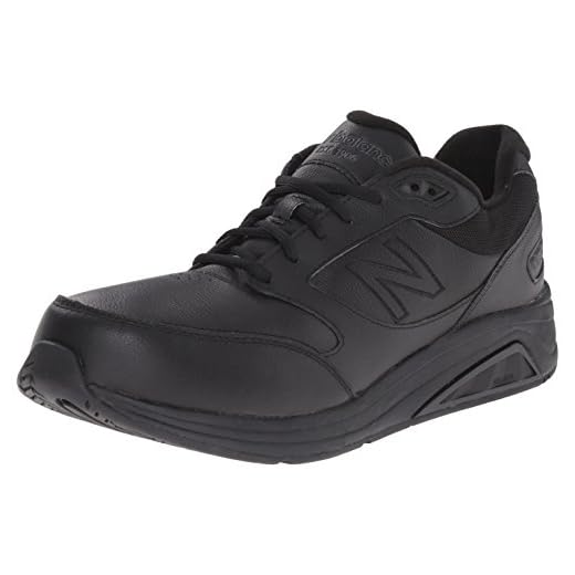 New Balance Men's 928 V2 Walking Shoe, Black, 7.5 D US