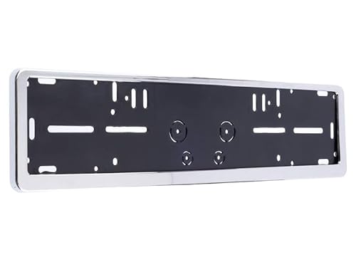 Carmotion Cornice Targa Auto, cromata e galvanizzata