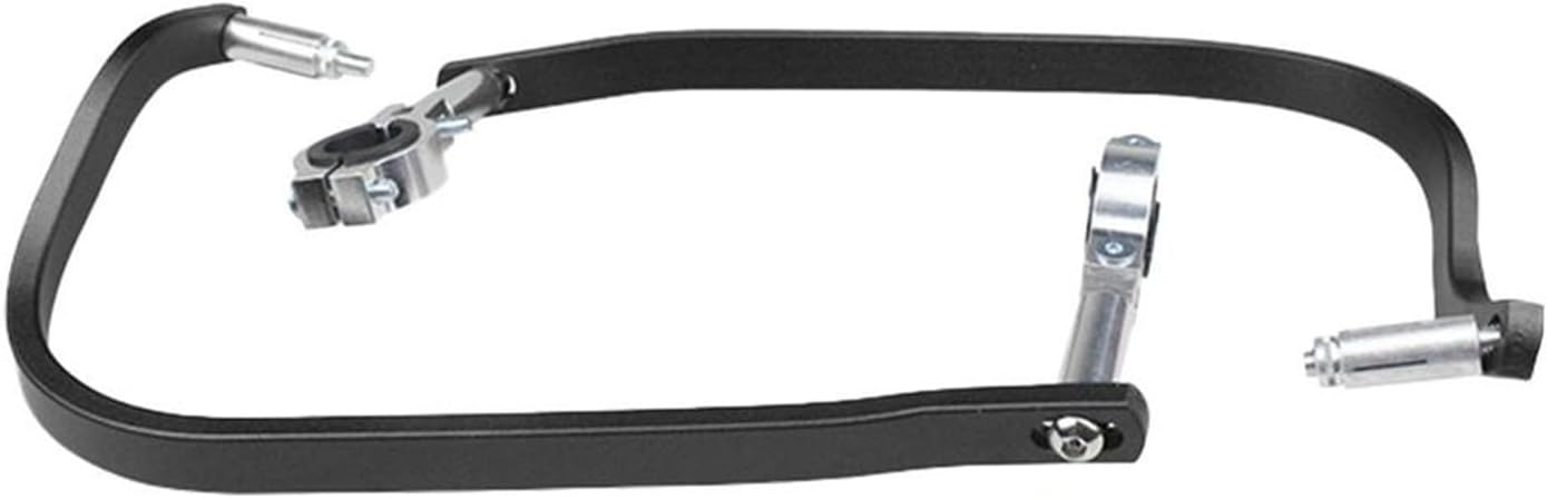 Handlebar Hand Guard General Motorcycle Handlebar Brake Protector 2PCS Brake Clutch Lever Protective Guards Aluminum Alloy Hand Lever(Black)