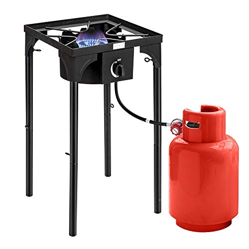 ROVSUN 100,000 BTU Portable Gas Camping Stove, Outdoor Propane Burner