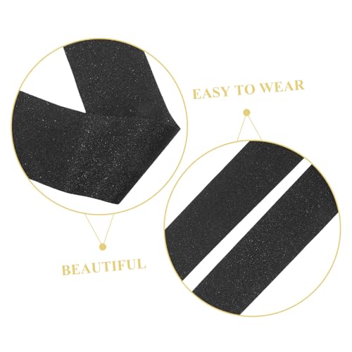 KOMBIUDA 6 Peças Cinto Cerimonial Em Branco Decoração De Casamento Faixa De Glitter Faixa De Noivado