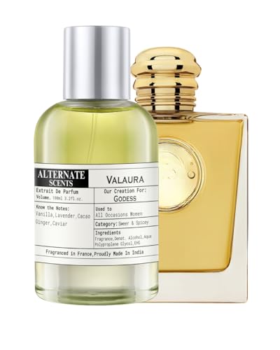 Image of Alternate Scents VALAURA 100ml Long Lasting Perfume For Women |Strong& long Lasting with 30% Oil Concentration|Elegant Floral Perfume for Women| Fragrance From France | Made In India|