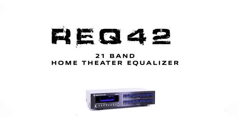 Amazon.com: Rockville REQ42-B Dual 21-Band Graphic Equalizer