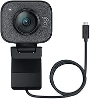 Logitech StreamCam – Live Streaming Webcam for Youtube and Twitch, Full 1080p HD 60fps, USB-C Connection, AI-enabled...
