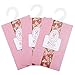 Produktbild VOSAREA 3pcs duftende Sachets Duftkissen Taschen für Schubladen Schränke und Autos schöne frische Duft - Rose (wie Gezeigt)