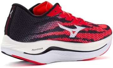 Mizuno Wave Rebellion Flash 2 feminino, Ignição vermelho/branco