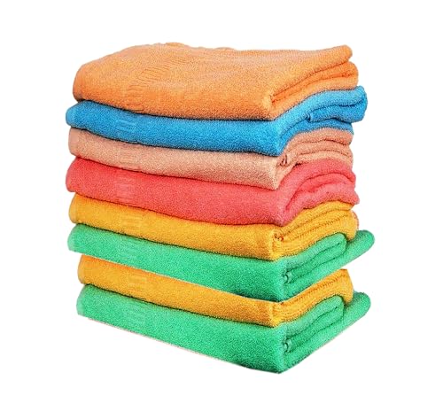 Image of Space Fly Cotton Hand Towel | 500 GSM Gym Towel for Women | Small Towel for Face with Special Diwali Gifts for Great Indian Festival Sale | Diwali Lights Color Hand Towel Set of 6