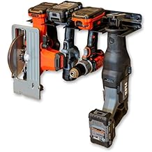 StoreYourBoard Power Tool Organizer, Wall Mount Garage Storage Rack, Solid Steel