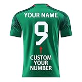 Custom Soccer Jerseys for Kids Adults Personalized 2022 Cup Team Uniform with Name Number Shorts Set Gifts Camiseta de Futbol Mexico-A Medium