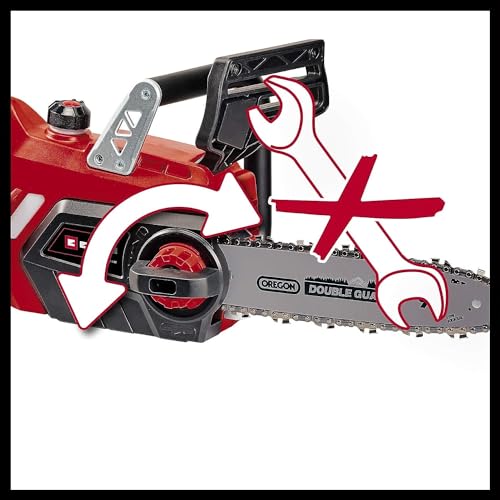 Einhell Power X-Change 18V Cordless Chainsaw - 10 Inch (25cm) Electric Chainsaw Cordless With OREGON Bar and Chain - GE-LC 18/25 Li Solo Battery Chainsaw (Battery Not Included) 7 Einhell Power X-Change 18V Cordless Chainsaw - 10 Inch (25cm) Electric Chainsaw Cordless With OREGON Bar and Chain - GE-LC 18/25 Li Solo Battery Chainsaw (Battery Not Included) - Image 7