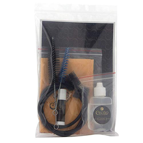 Cecilio Trumpet Cleaning Maintenance Care Kit - Complete Care And Cleaning Set With Valve Oil, Grease, And Accessories #TOP1
