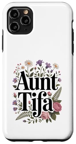 Floral Aunt Tifa Patriotic Protest I Am Aunt Tifa X}zP[X iPhone 11 Pro Max p