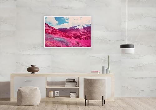 Affiches et impression nature de qualité supérieure paysage de forêt avec cadre blanc - 3