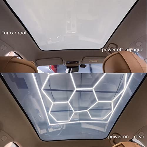 Hohofilm Pdlc Smart Film For Window Privacy Film Electronic Switchable 89% Vlt Automotive Roof Tint Sample Size 8X12In #TOP2