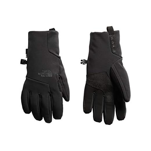 THE NORTH FACE Men's Apex + Etip Glove, TNF Black, Small
