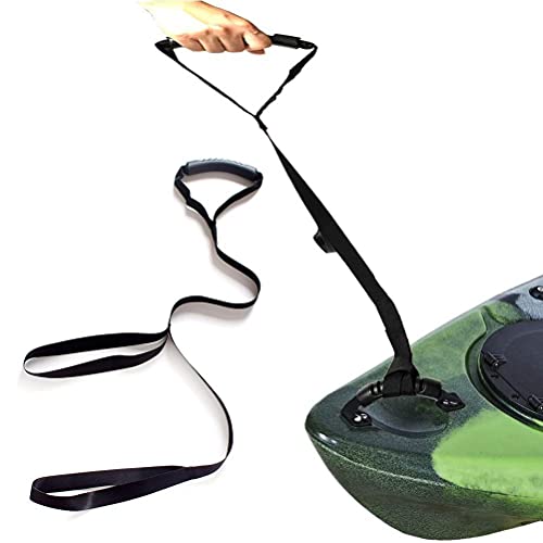 Tumnea Kayak paddle rope, boat safety line, adjustable canoe tow handles, boat standing rope, SUP pull cord, kayak stand aid