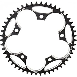 YBEKI 130 BCD Fahrrad Kettenblatt 38T 40T 42T 44T 46T 48T 50T 52T 54T 56T 58T 60T Schmale Breite Kettenblätter für 8 9 10 11 12-Fach Rennrad