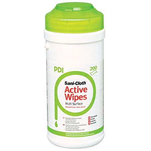 PDI SaniCloth Active Alcohol Free Wipes 6 Packs (200 Wipes/Pack) Amazon.co.uk Business