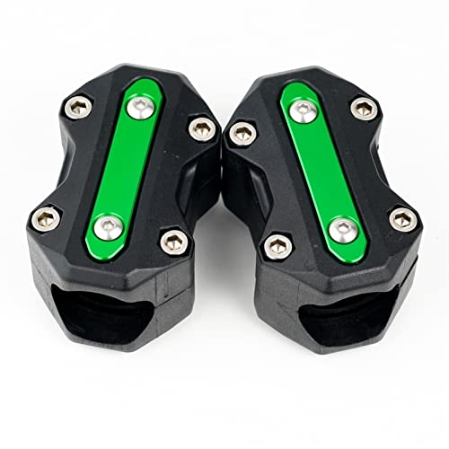 Crash bar Kawasaki ZX25R protection de moteur 22-25-28mm verte