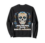 Diabetes Awareness Month T1D Sugar Skull Skeleton