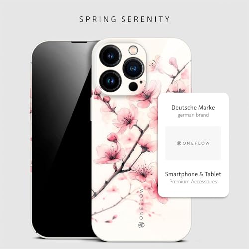 Coque iPhone 16 Pro Max fleur | Housse motif floral rose protection caméra