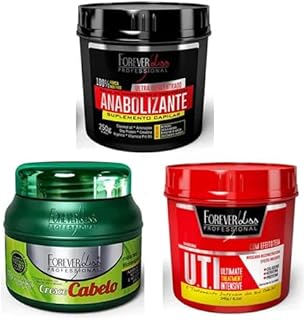 Kit Forever Liss Cronograma Capilar Projeto Rapunzel Forever Liss