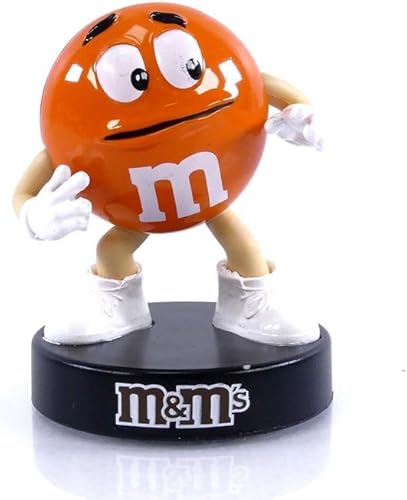 Miniatura 6 de Jada M&M's 1:24 2007 Jeep Wrangler - Coche fundido a presión y figura naranja de 2.75 pulgadas, juguetes para niños y adultos