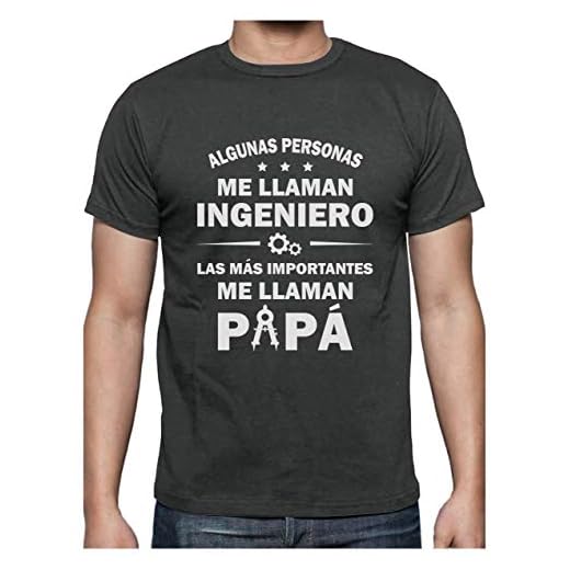 Camiseta Papa Dia del Padre Regalos Regalos para Ingenieros Regalos para Papa Camisetas Hombre Originales Divertidas Algunos me Llaman Ingeniero los Más Importantes Papá X-Large Gris Antracita