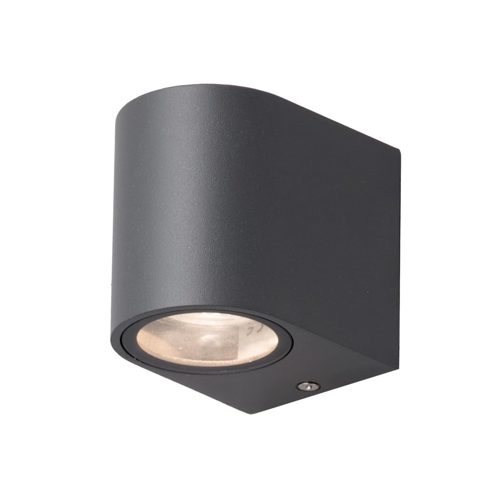 Litecraft Irwell Black Outdoor Wall Light from B&Q