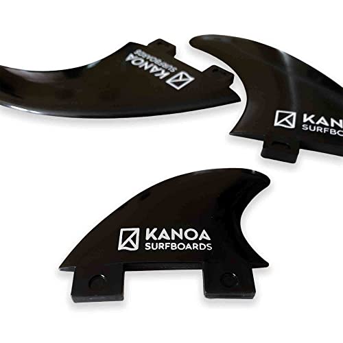 Ailerons surf de rivière FCS1 avec trailer fin KANOA