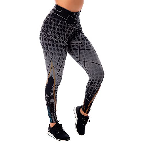 Kit com 2 Calças Legging Mescla Sublimadas