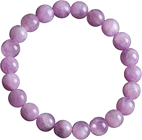 Bracelet en Kunzite violette et Oeil de Chat : le cadeau idéal pour femme