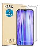 Xiaomi Redmi Note 8 Pro Screen Protector, [3PACK] RBEIK 9H Hardness Anti-Scratch Anti-Fingerprint...
