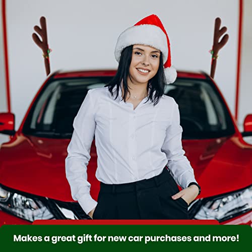 Car Reindeer Antlers Nose, 3 Pcs Reindeer Car Antlers And Nose - Easy To Install And Remove Reindeer Car Kit, Reindeer Ears For Car And Reindeer Antlers For Car - Fun Christmas Car Decoration Exterior #TOP4
