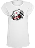 Rockiger Print auf hochwertigem Baumwollshirt