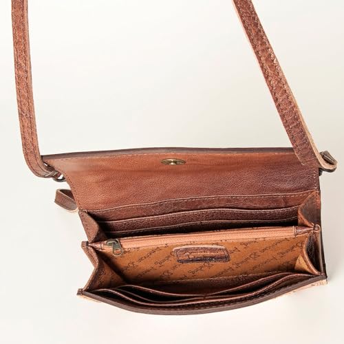 American Darling Crossbody Messenger Bag Handcrafted Leather Bag Western Style Durable & Versatile ADBG518E2