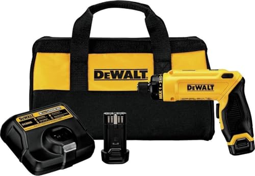 DEWALT Cordless Screwdriver, 4V USB Rechargeable...