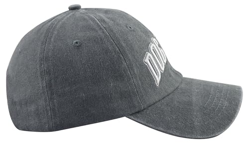 Image of Dog Dad Hats for Men, Funny Cotton 3D Embroidered Dog Lover Baseball Cap