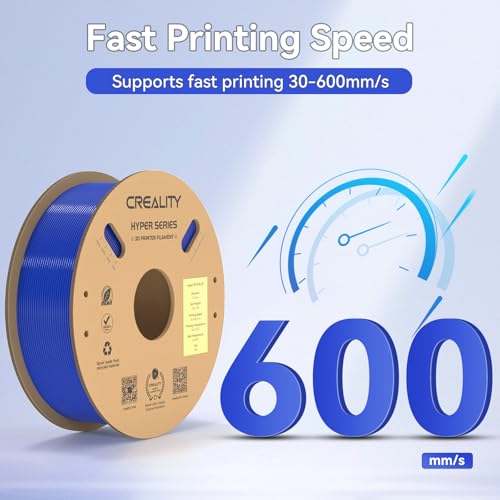 Image of Official Creality Hyper PETG Filament 1.75mm, High Speed 600mm /s 3D Printer Filament PETG, 1kg(2.2lbs) /Spool, Dimensional Accuracy ± 0.05 mm