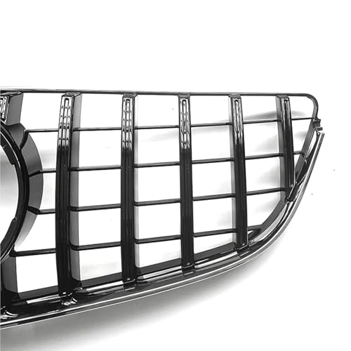 Malla de parachoques superior plateada para E Coupé W207 C207 de acabado elegante 7