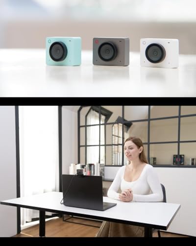 OBSBOT Meet 2 Webcam 4K Ultra HD com IA, Auto Enquadramento Inteligente, Controle por Gestos, Dual Microfone, Plug and Play para Streaming, Videochamadas no Zoom, Teams, Skype, Ideal para Home Office - Imagem 9