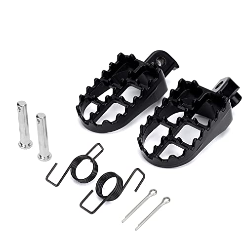 WEIYINGSI Dirt Bike Foot Pegs, Motorcycle Footpegs...