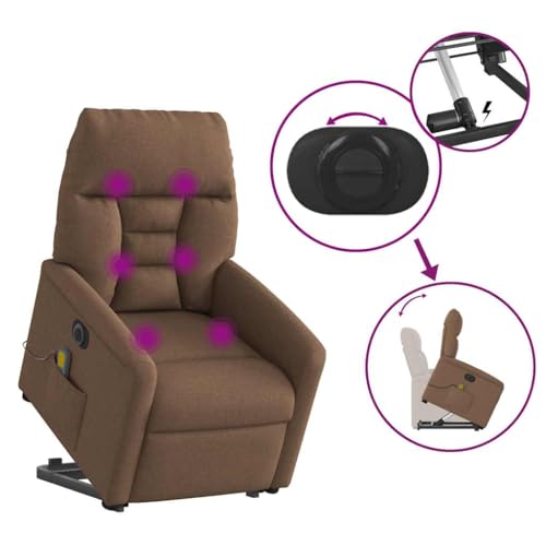 Fauteuil inclinable de massage électrique relaxant à inclinaison fluide - 5