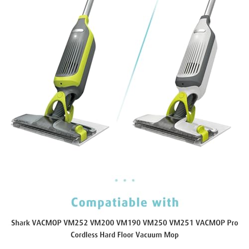 AIR U+ 10 Pack Vac Mop Pads Refills for Shark VACMOP VM252 VM200 VM190 VM250 VM251 VM200C VM252C QM250 VC205 Cordless Hard Floor Vacuum Mops Replacement Pad - Thumbnail 7