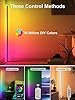 DeeprBling Lampada da Terra LED, 165cm Piantana Lampada RGB Dimmerabile con Telecomando e Bluetooth APP, 16 Milioni Colori, Musica Sincronizzazione e Timer, DIY Modalità per Soggiorno Camera da Letto #2